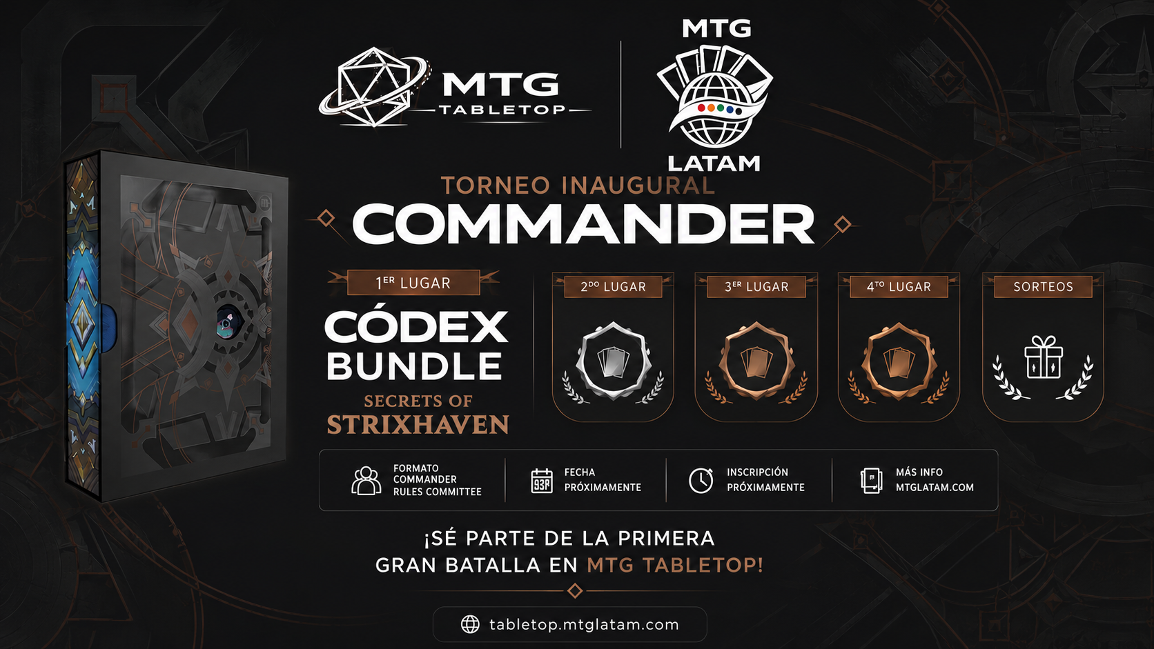 Torneo Inaugural de Commander – MTG Tabletop x MTGLatam