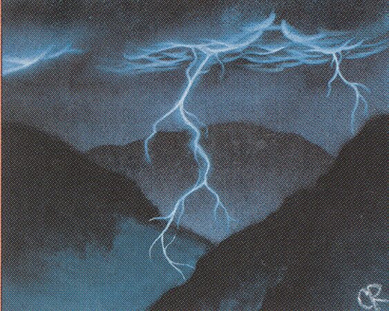El icónico arte de un Lightning Bolt