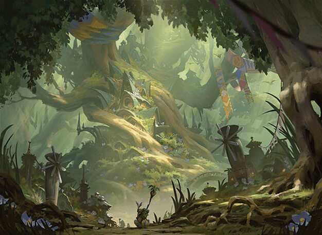 Arte de la nueva colección Bloomburrow