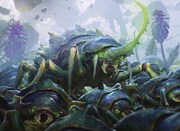 Scute Swarm invadiendo el campo