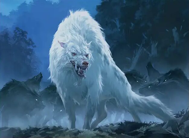The Chief Warg — arte oficial de The Hobbit