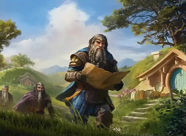 Thorin Oakenshield — arte oficial de The Hobbit