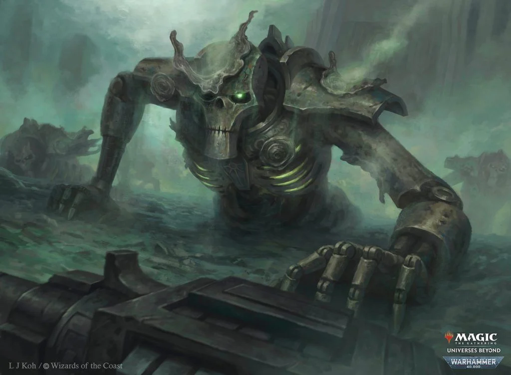 El Deck monoblack de artefactos y Necrones causó furor por su recursión, jugabilidad y value