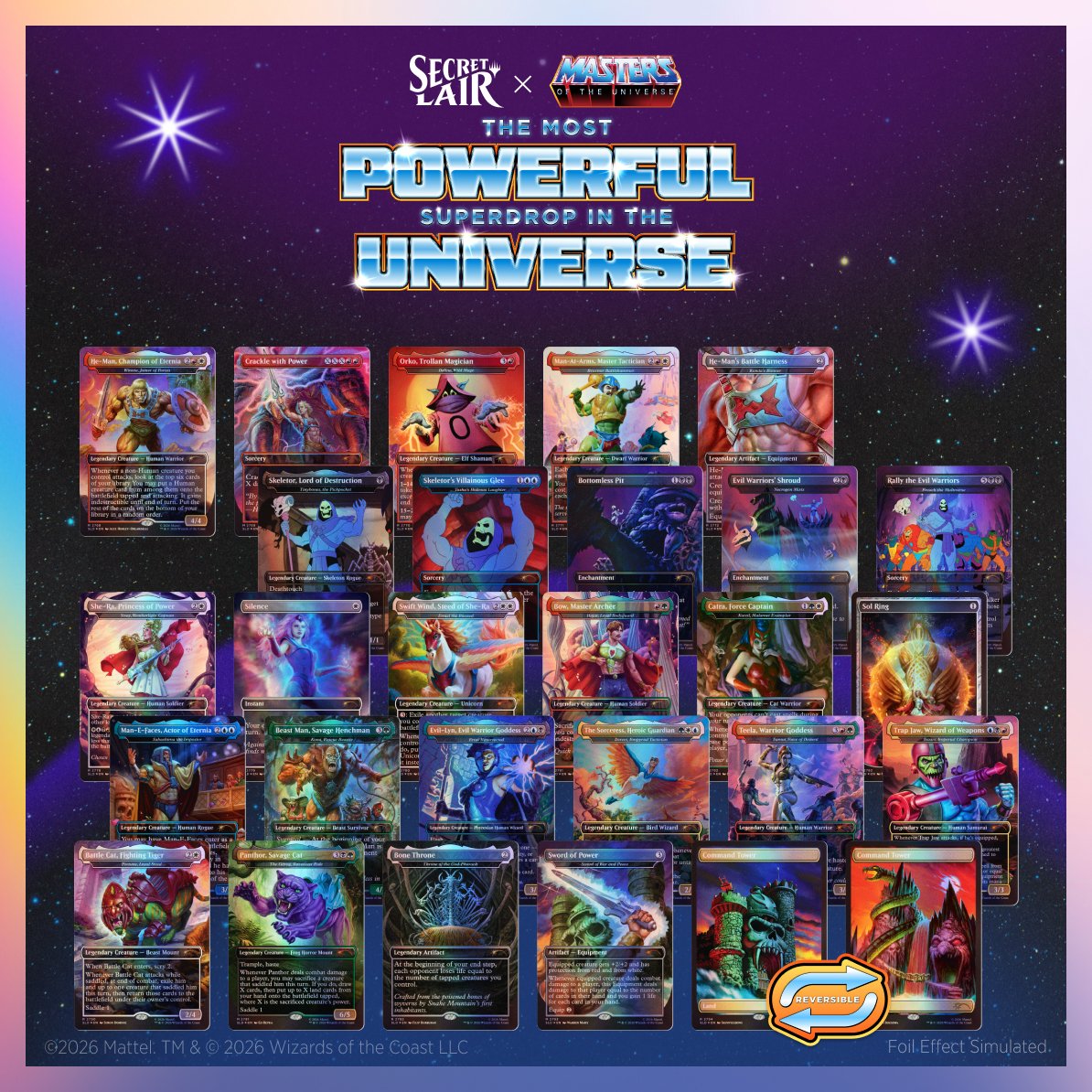For the Honor of Grayskull Foil Bundle
