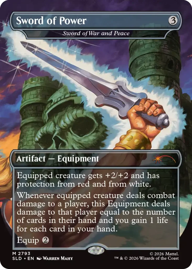 Sword of Power, reimpresión de Sword of War and Peace