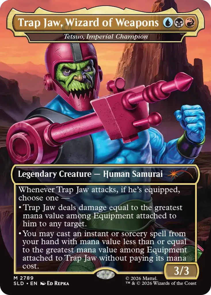 Trap Jaw, Wizard of Weapons, sobre Tetsuo, Imperial Champion